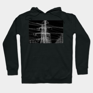 Metallic Maze Hoodie